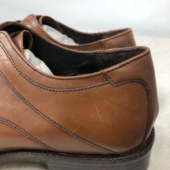 Johnston & Murphy 20-1276 Sheepskin Tabor Cap Toe Shoes 7 1/2M